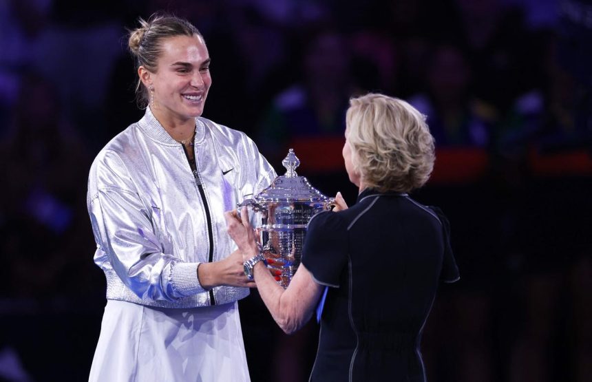 2234067554 Aryna Sabalenka Wins Second Consecutive US Open Title