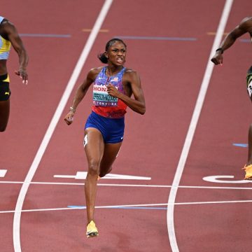 worldd1 Melissa Jefferson-Wooden Eyes Flo-Jo’s World Record